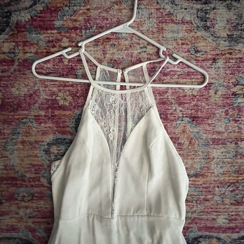Lulus White Long Maxi Dress - Picture 8 of 9
